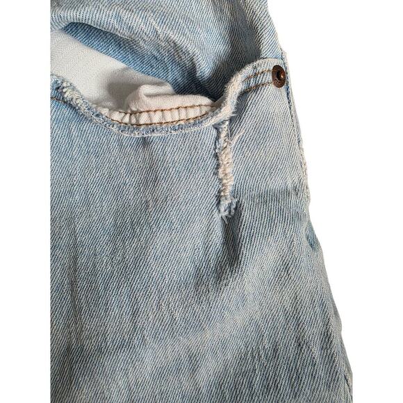 Abercrombie & Fitch The Vintage Flare Jeans 32 14R Light Wash High Rise - Picture 5 of 10